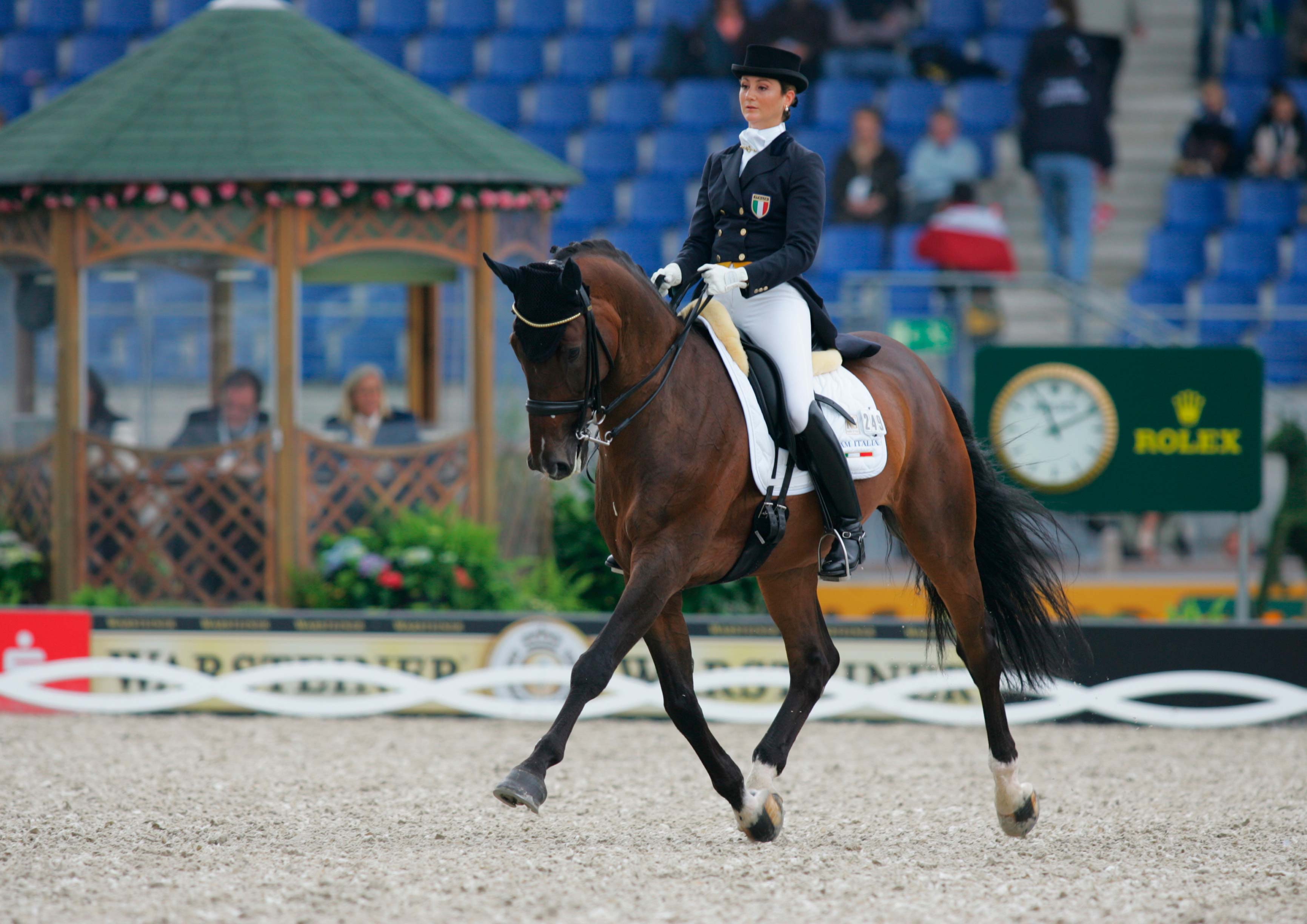 Eva con l’Etoille ai Campionati del Mondo di Aachen 2006