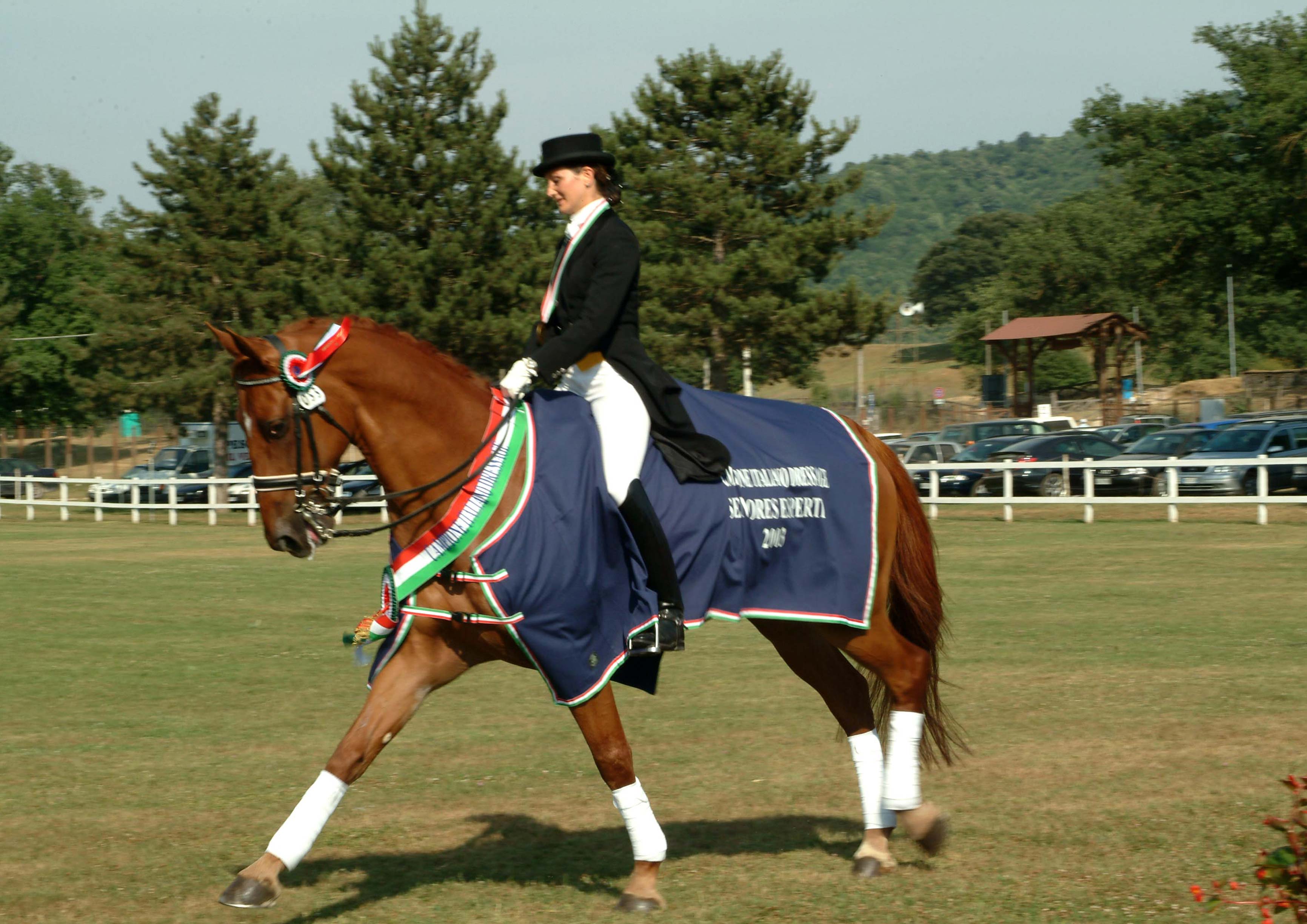 Eva con Vincent Medaglia d’Oro 2003